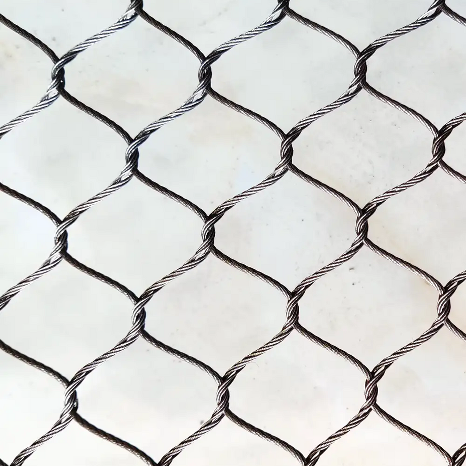 1" Bird Netting SS304 Bird Net Aviay Netting 6' x 60' Rolls for Small Bird Aviary Bird Exhibits Handwoven Mesh Factory Sell