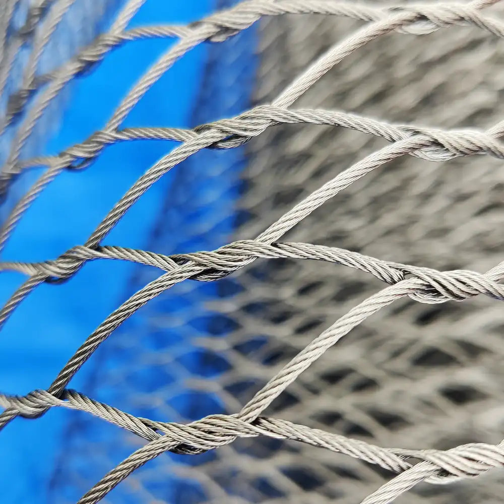 Hawk Netting 2" x 2" x 5/64" SS304 8' x 60' Roll Aviary Mesh For Hawk Birds Customized Available