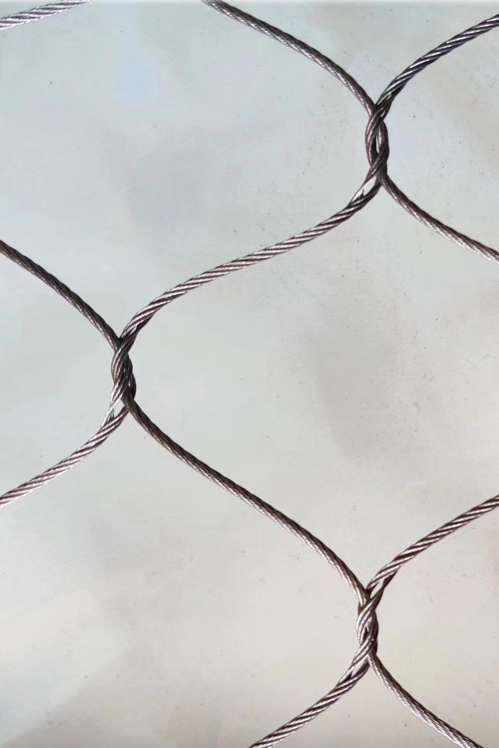 4" x 4" Zoo Netting Mesh 10' x 60' Rolls Stainless Steel 304 for Animal Enclosures Animal Fencing