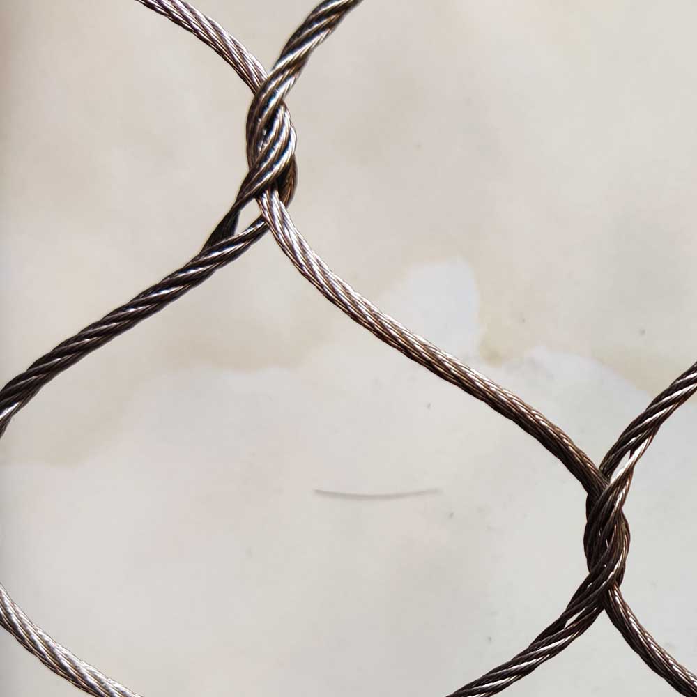 1" 1.5" 2" Netting for bird enclosures stainless steel 10' x 60' roll black oxide customized available