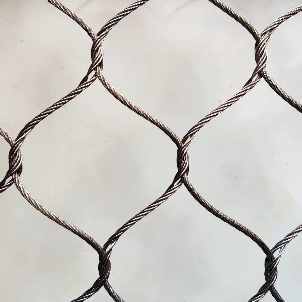 Animal Fencing 2" x 10' x 60' Rolls SS 304 Handwoven Stainless steel Netting Factory Sell