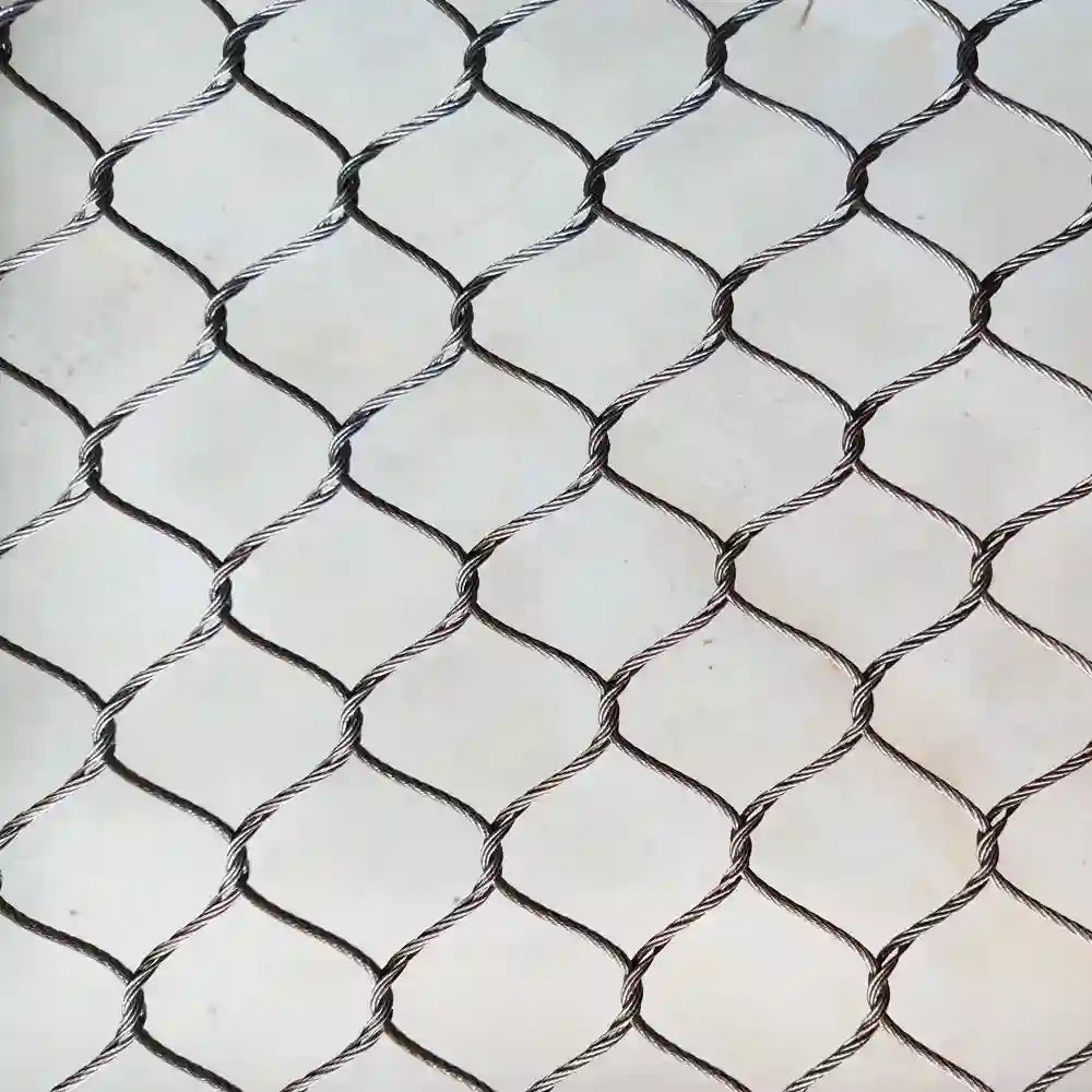 Stainless steel rope mesh