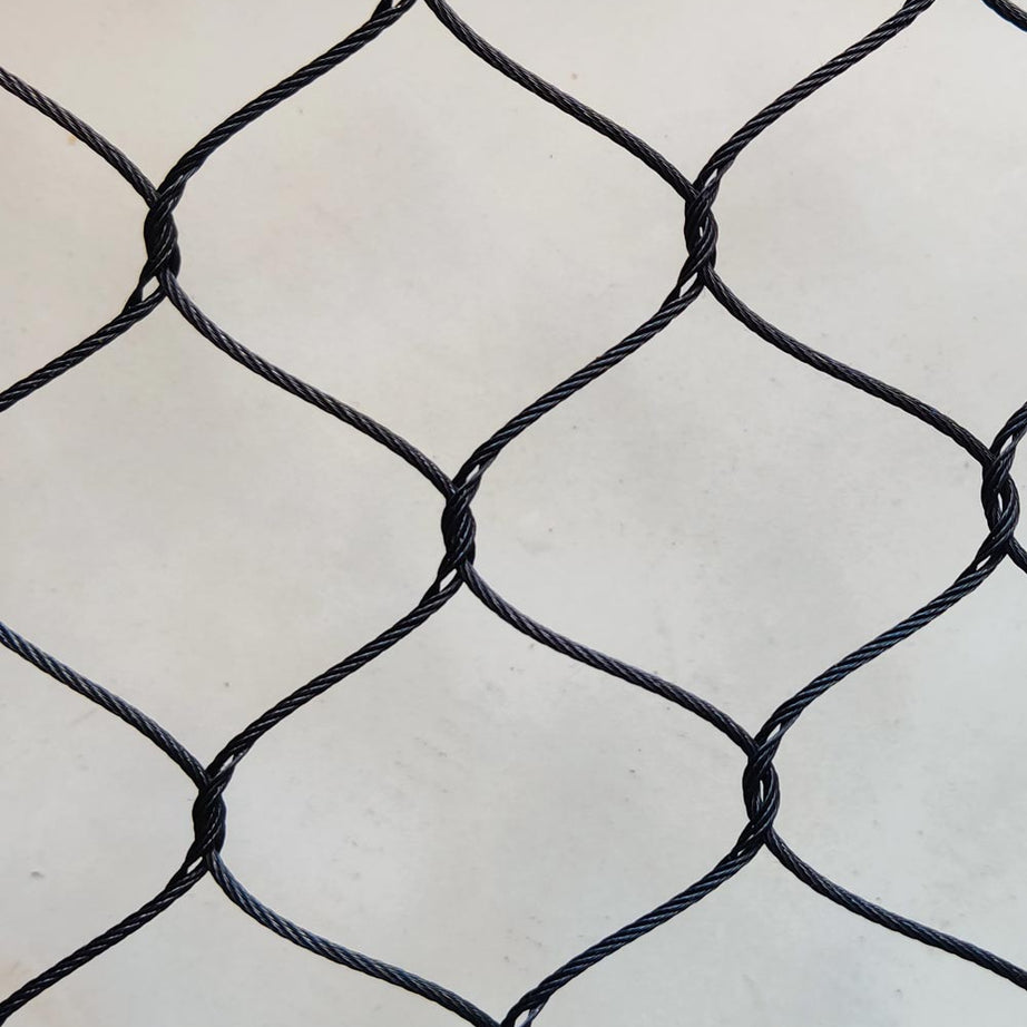 4" x 4" Zoo Netting Mesh 10' x 60' Rolls Stainless Steel 304 for Animal Enclosures Animal Fencing