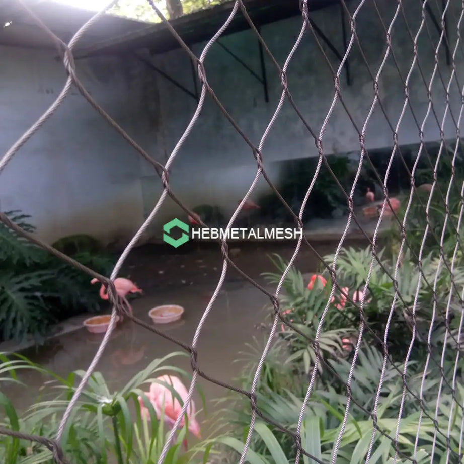 1" Bird Netting SS304 Bird Net Aviay Netting 6' x 60' Rolls for Small Bird Aviary Bird Exhibits Handwoven Mesh Factory Sell