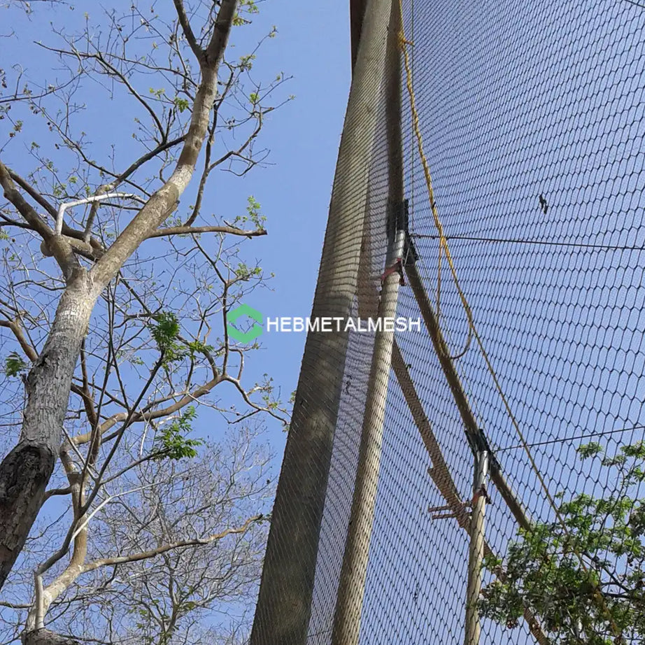 1" Bird Netting SS304 Bird Net Aviay Netting 6' x 60' Rolls for Small Bird Aviary Bird Exhibits Handwoven Mesh Factory Sell