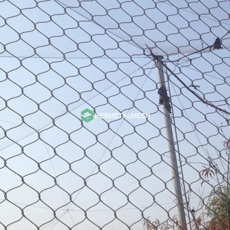 1" Bird Netting SS304 Bird Net Aviay Netting 6' x 60' Rolls for Small Bird Aviary Bird Exhibits Handwoven Mesh Factory Sell