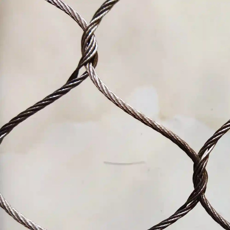 Netting for Lion 3" x 10' x 60' Roll Stainless Steel 304 Lion Enclosure Mesh Lion fencing Factory Sell