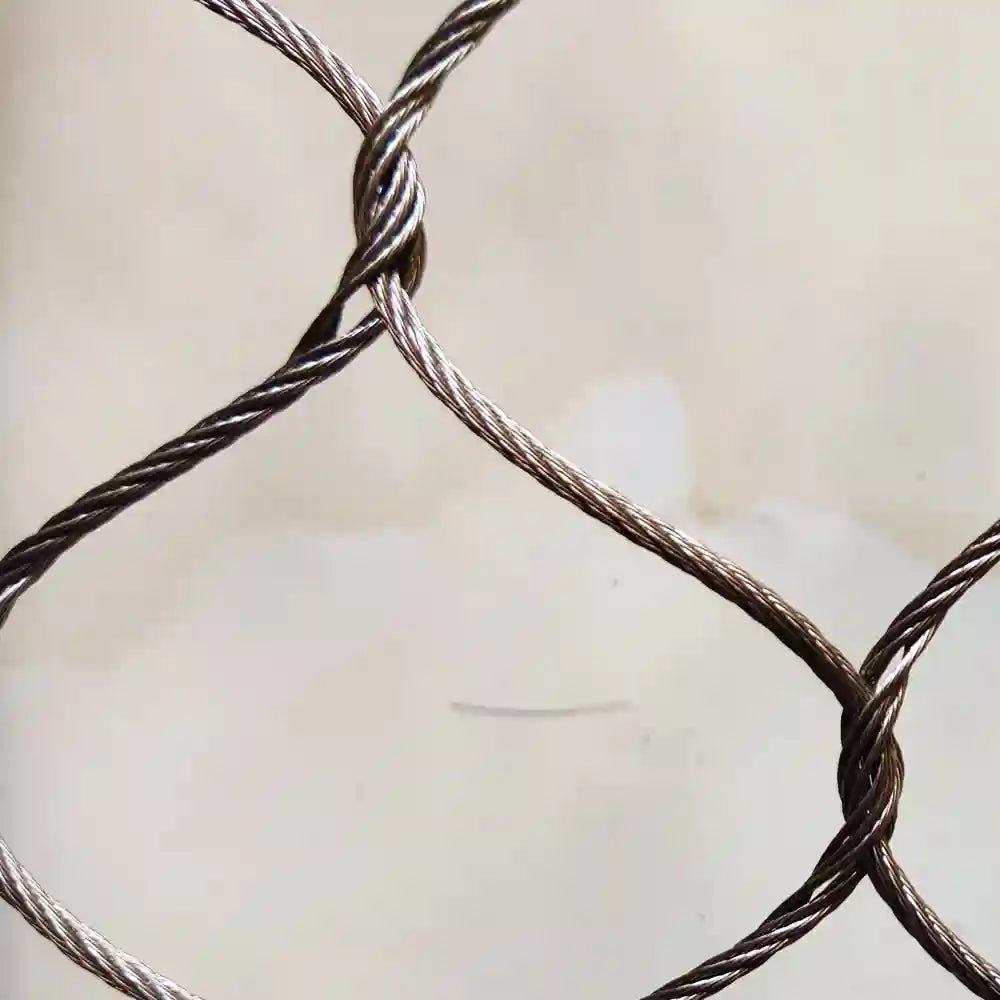 Netting for Lion 3" x 10' x 60' Roll Stainless Steel 304 Lion Enclosure Mesh Lion fencing Factory Sell