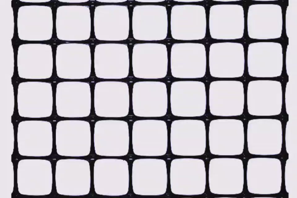 50m Rolls Geogrid New Protoplastic 36mm x 36mm Black Color