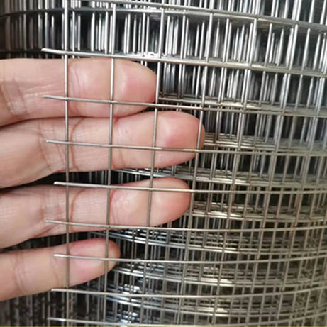 50mm x 50mm stainless steel 304 2.5mm wire 30m rolls welded wire mesh