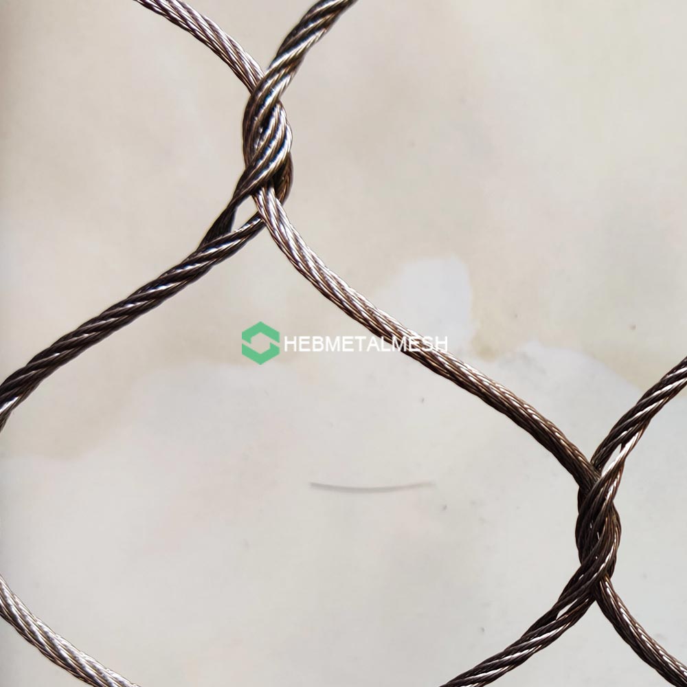 Animal fencing 2" x 2" x 5/64" Stainless Steel 304 roll size 8' x 60' customized available suitable zoo aniaml enclosure and aviaries